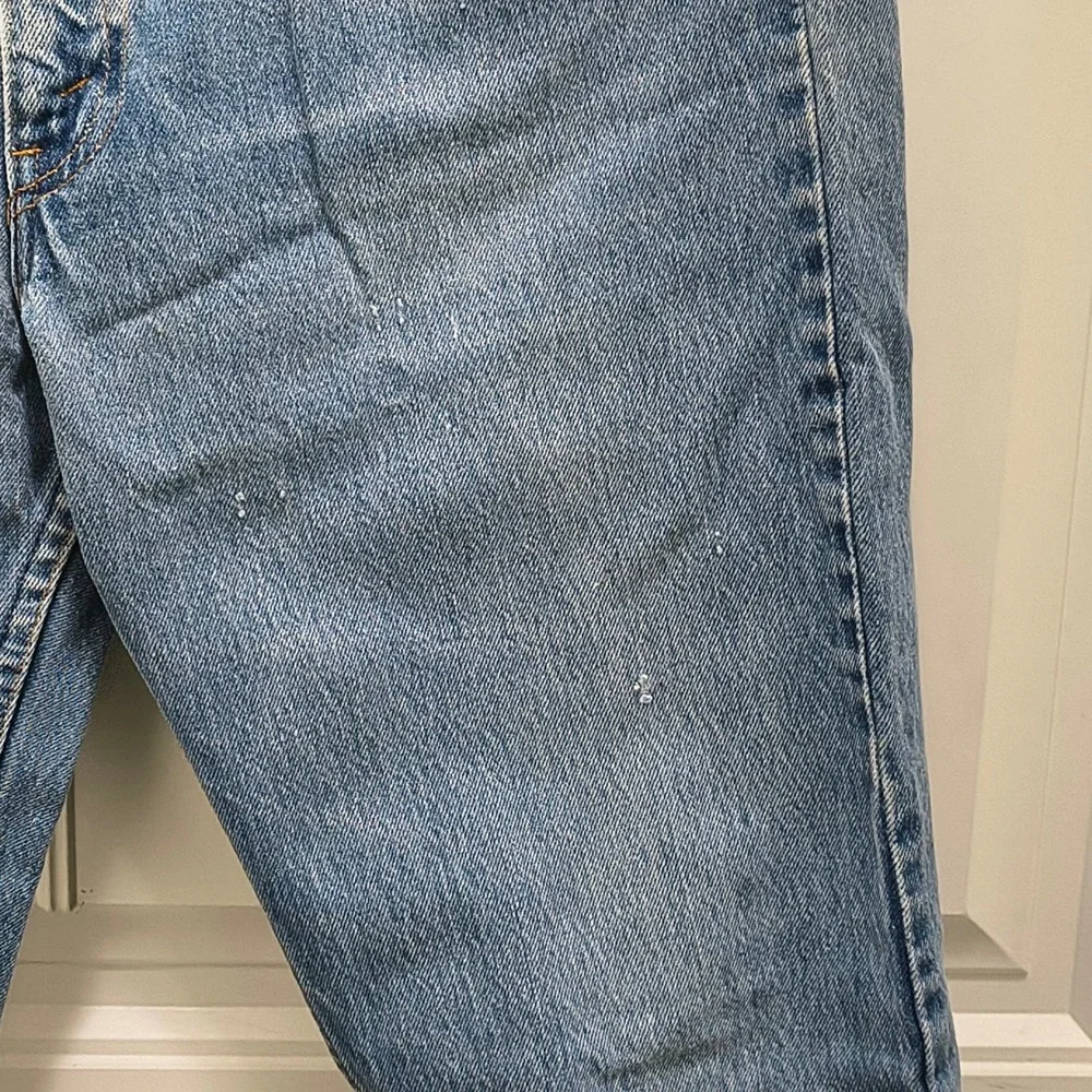 Vintage Levis 505 Orange Tab Jeans Mens 36x33 Medium Wash Straight Leg Denim